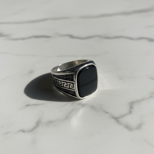 Black onyx Ring