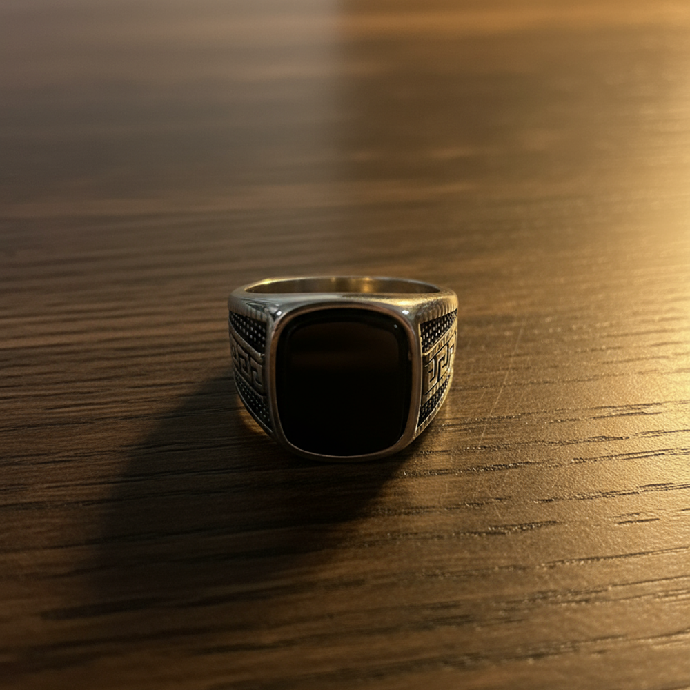 Black onyx Ring